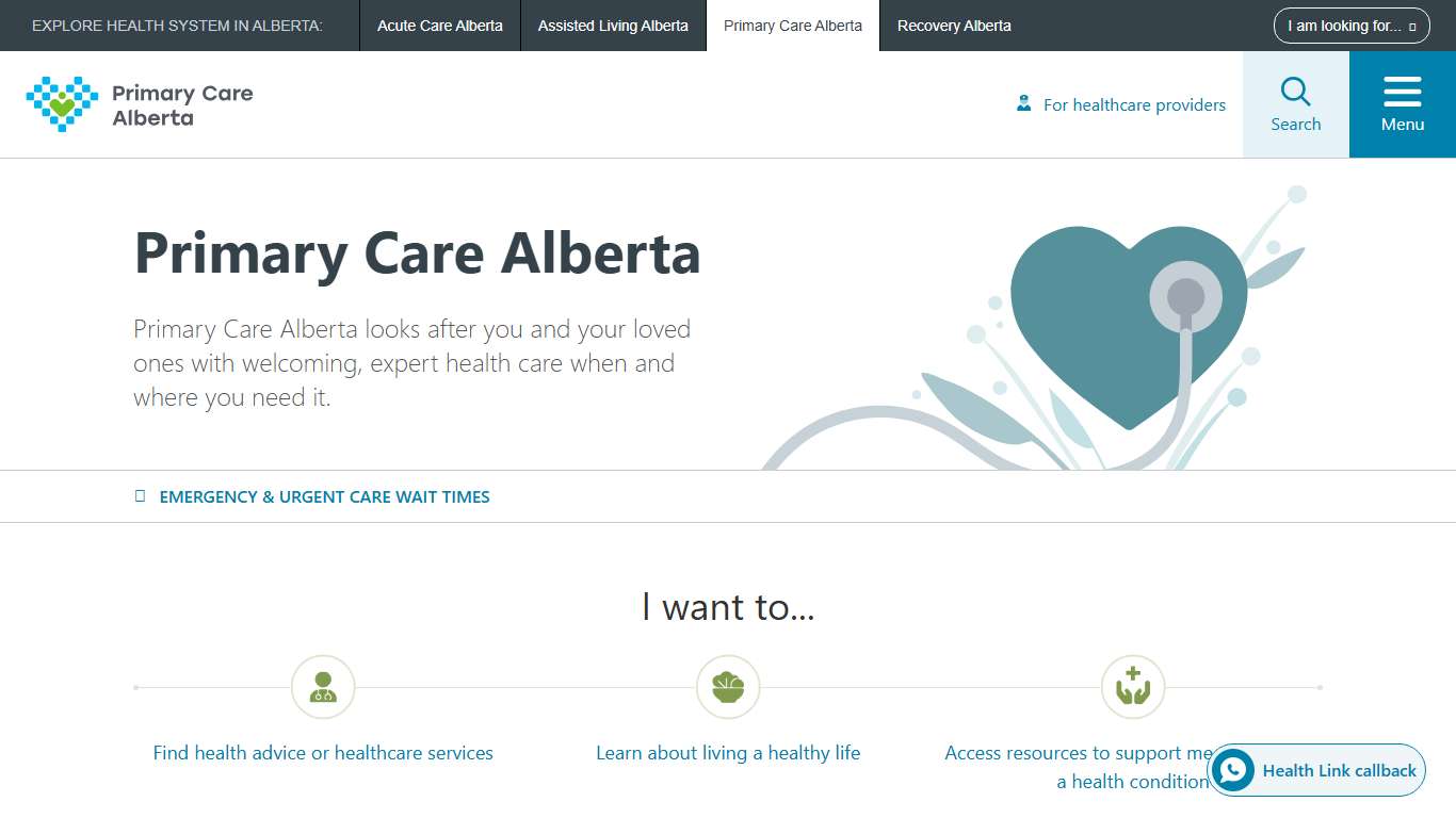 Home | Primary Care Alberta