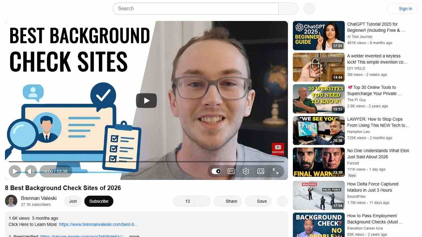 8 Best Background Check Sites of 2026 - YouTube